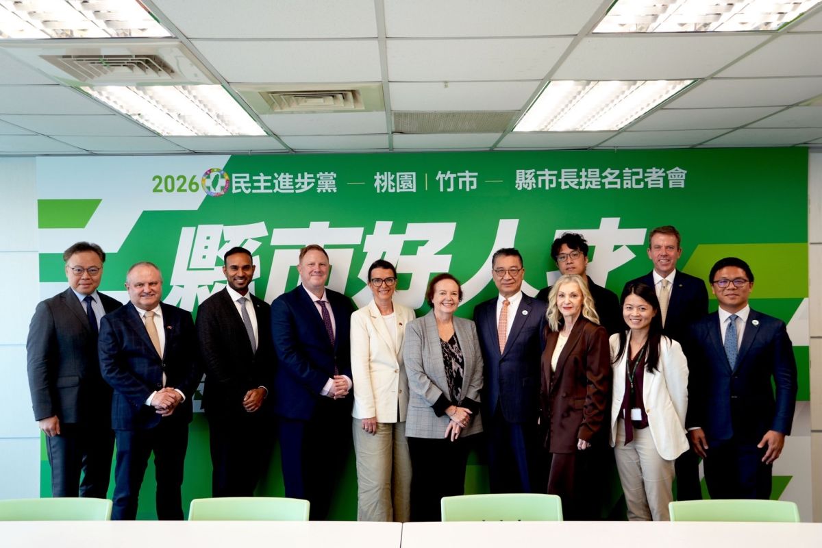 徐國勇會澳洲議員　喊話強化台澳供應鏈與資安合作