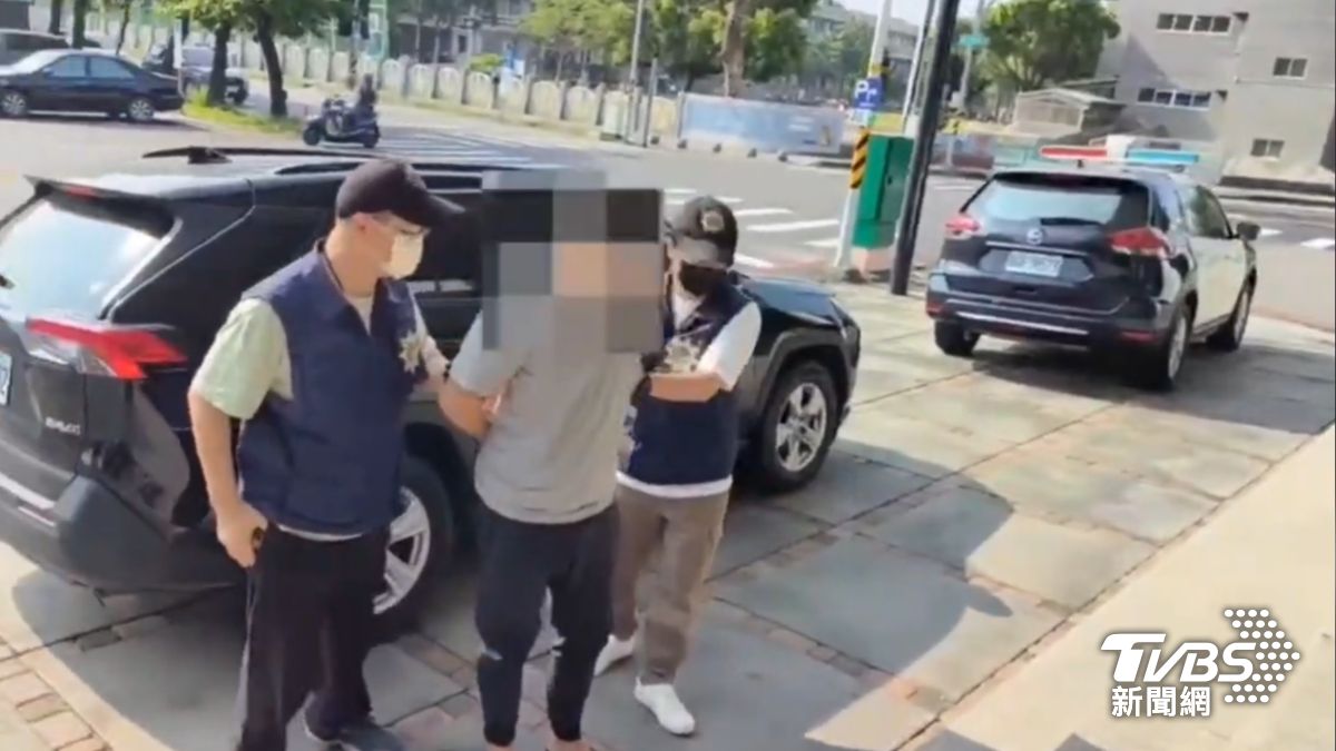 圖/丟包的27歲陳姓主嫌,訊後移送檢方聲押獲准。(TVBS 提供)