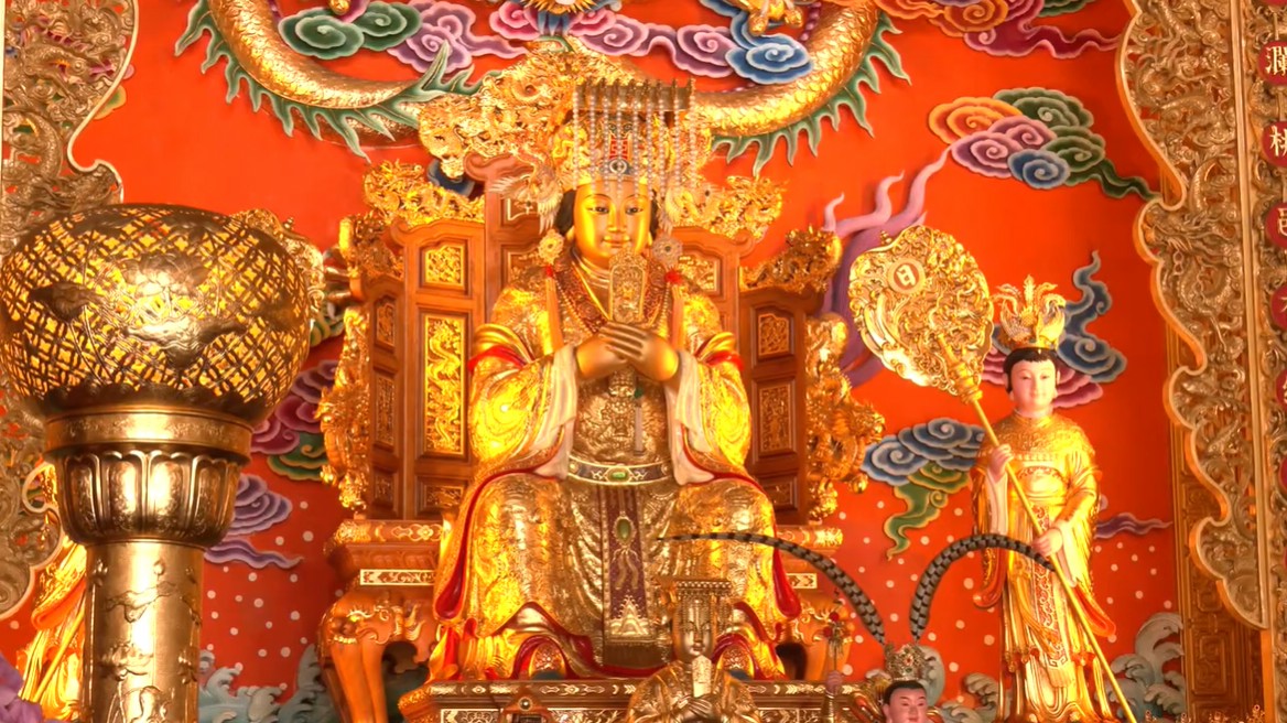 圖／桃園龍德宮四媽祖南巡4日出發，今年將橫跨9個縣市總共四百多公里，將是一大挑戰。（桃園龍德宮提供）