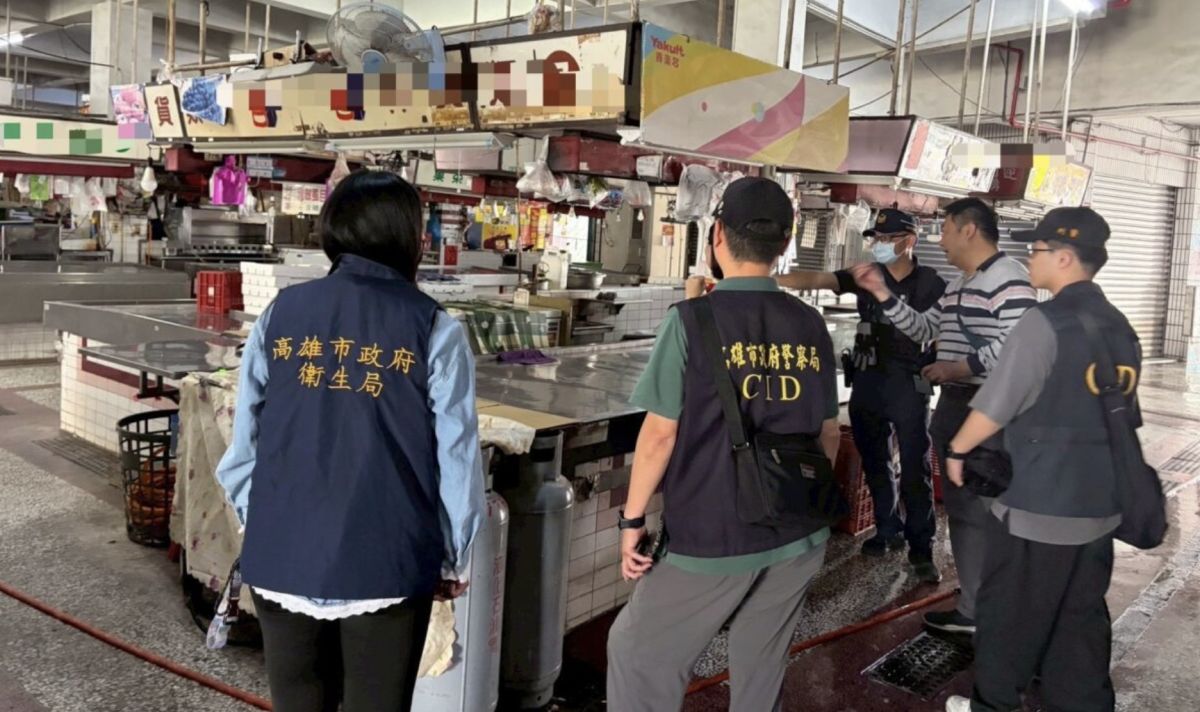 圖／高雄市正義市場春捲食品中毒案，衛生局配合檢察官擴大追查。（資料照）