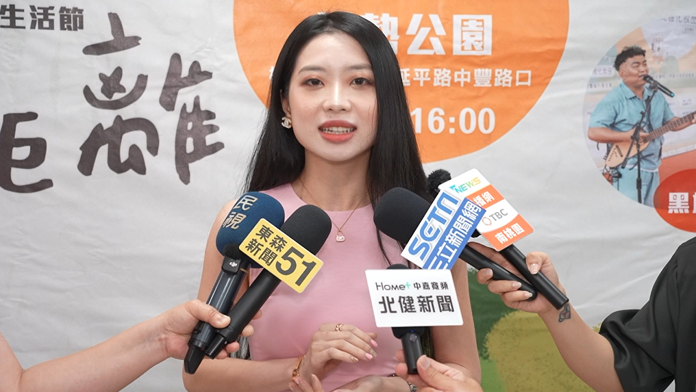 圖/愛妮雅化妝品集團總裁特助陳子瑜表示,今年是集團第三年參加真善美園遊會。(品牌提供)