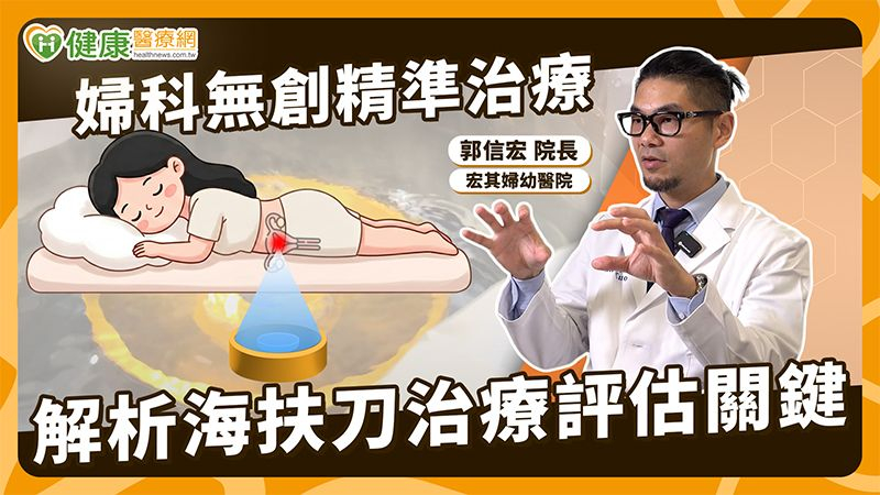 圖/郭信宏院長表示,以該院微無創治療團隊為例,術前會進行完整評估。(健康醫療網提供)