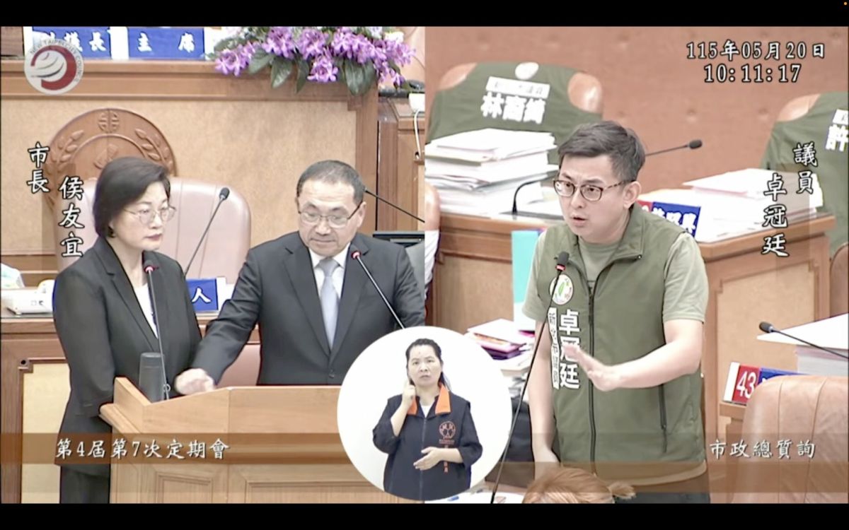 卓冠廷籲新北研議加碼育兒津貼　侯友宜鬆口不設限