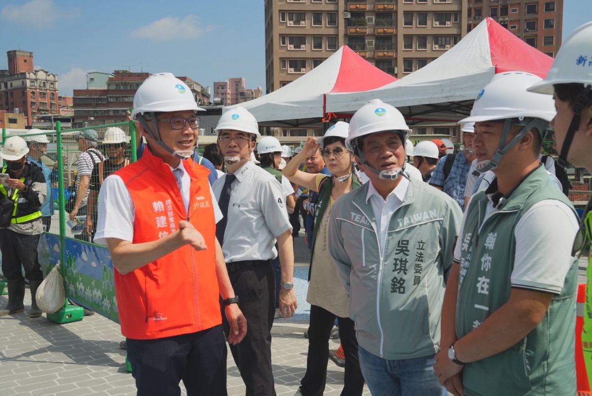 長福橋改建進度80%　吳琪銘：中央地方拚明年完工