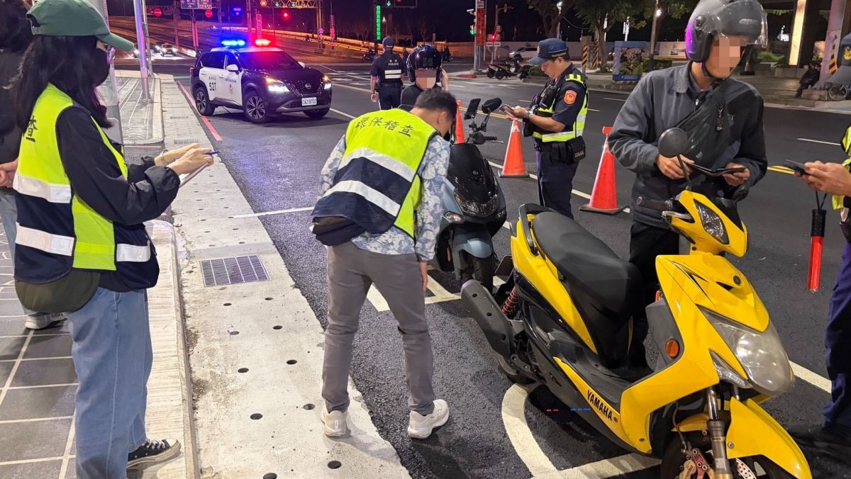 淡江大橋噪音車無所遁形　新北環警鐵腕夜掃守護安寧
