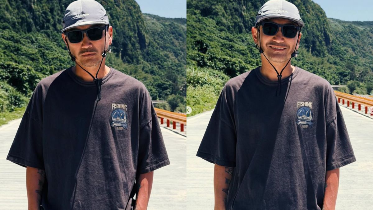 圖／藝人KID（林柏昇）近日在社群坦言自己最近明顯消瘦。（翻攝 IG ）