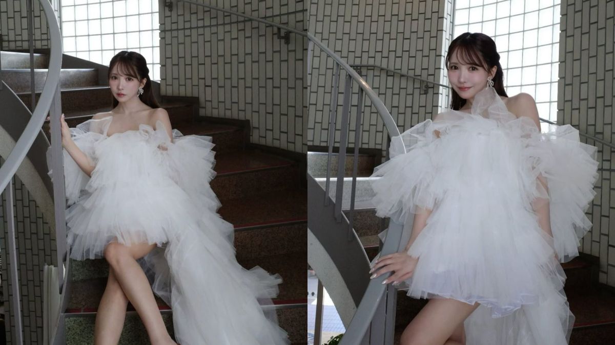 圖/日本前 AV 女優三上悠亞去年在 IG 分享一組婚紗照,意外引發網路風波。(翻攝IG)