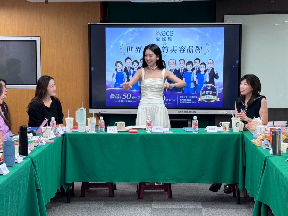 圖/愛妮雅集團特助陳子瑜設計出一套全新的教育訓練課程。(品牌提供)