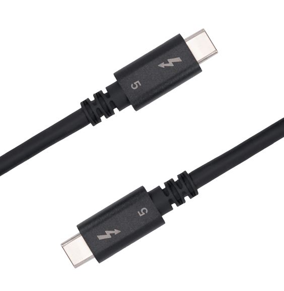 圖／Thunderbolt™ 5 1.5M被動式線材。（建舜電子提供）