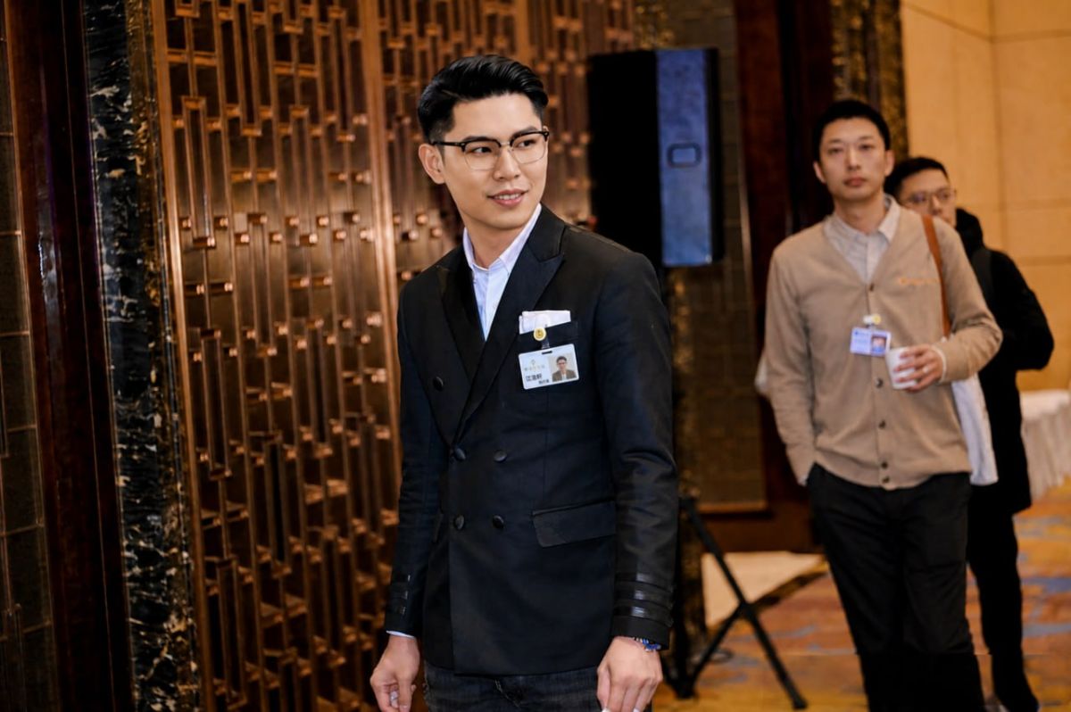 圖／江浩軒長期為弱勢族群規劃物資發放與陪伴服務。（樂活時光站提供） 