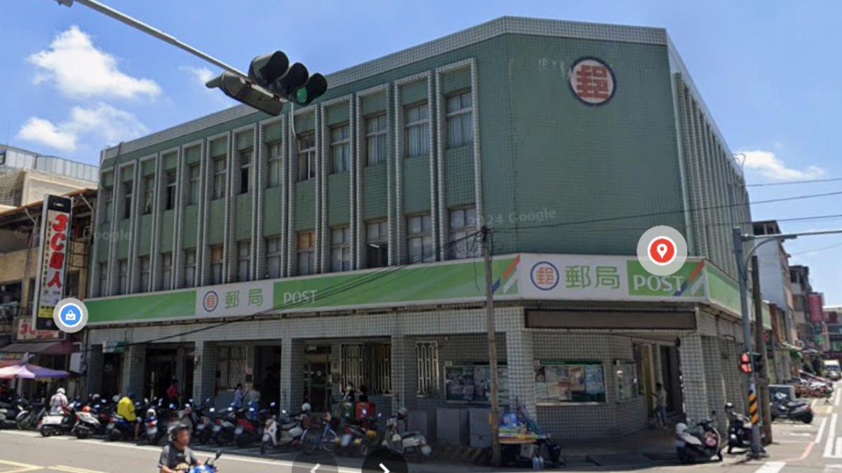 圖／竹南郵局發生砍人案。（翻攝自Google Maps）