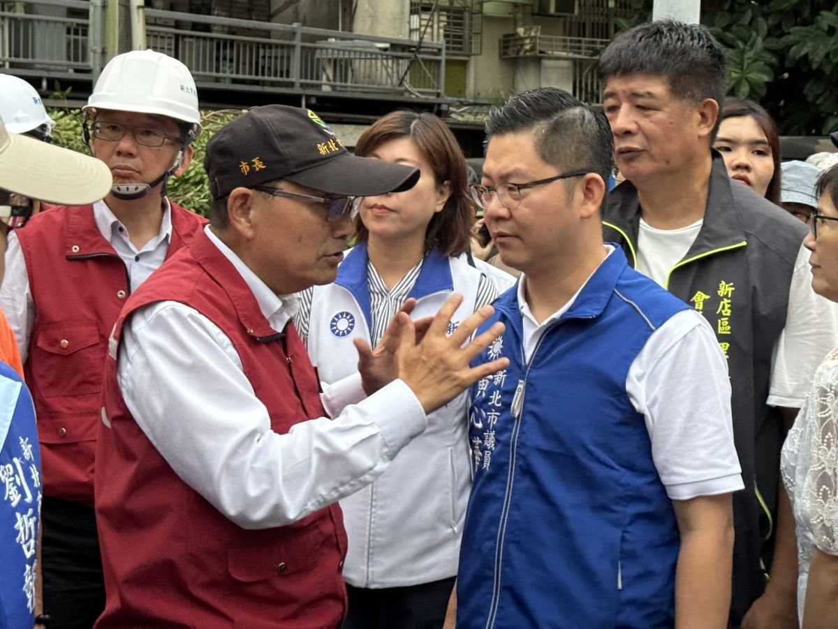 黃心華推AI監測守坡地安全　侯友宜允擴大智慧防災