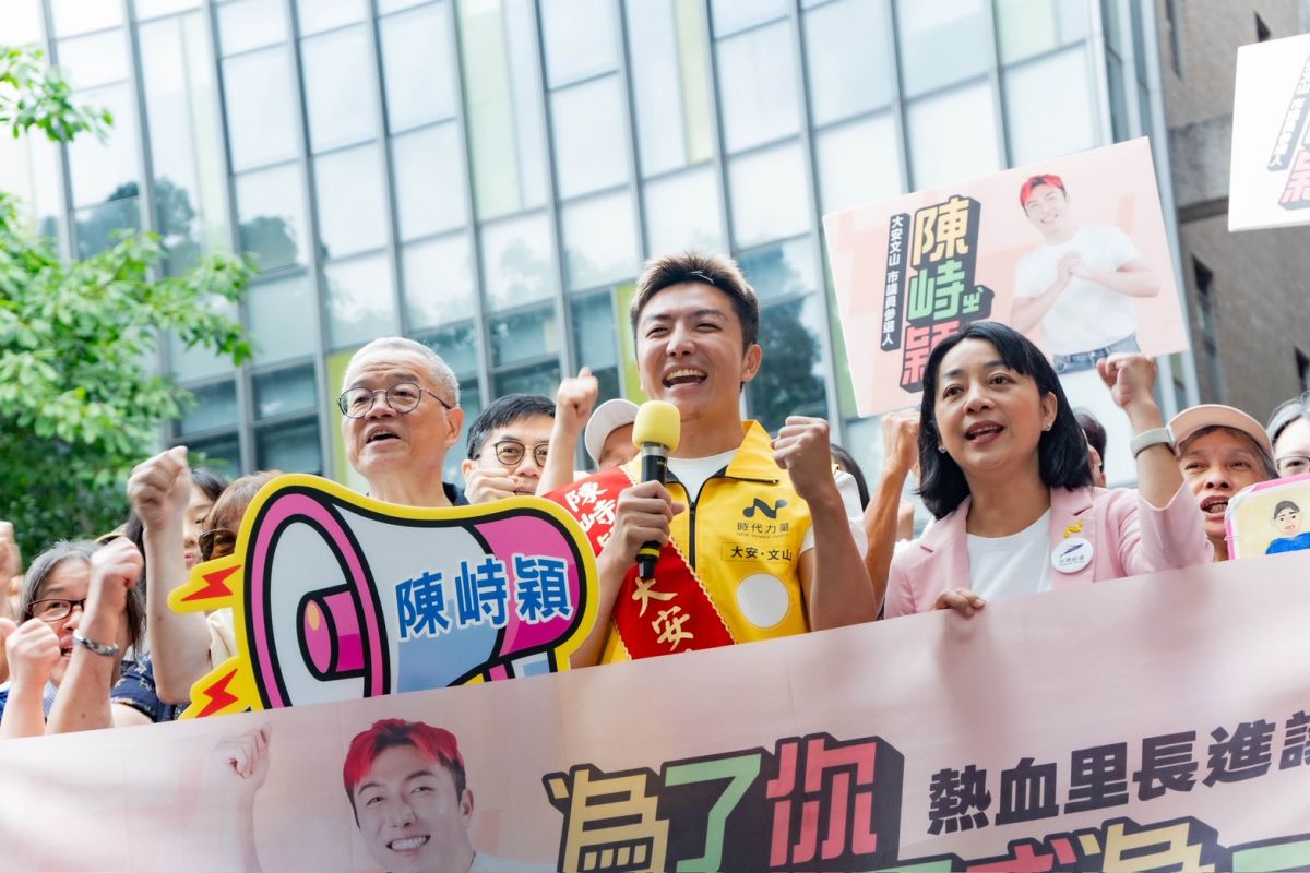 破萬件服務催生參選決心　陳峙穎角逐大安文山市議員
