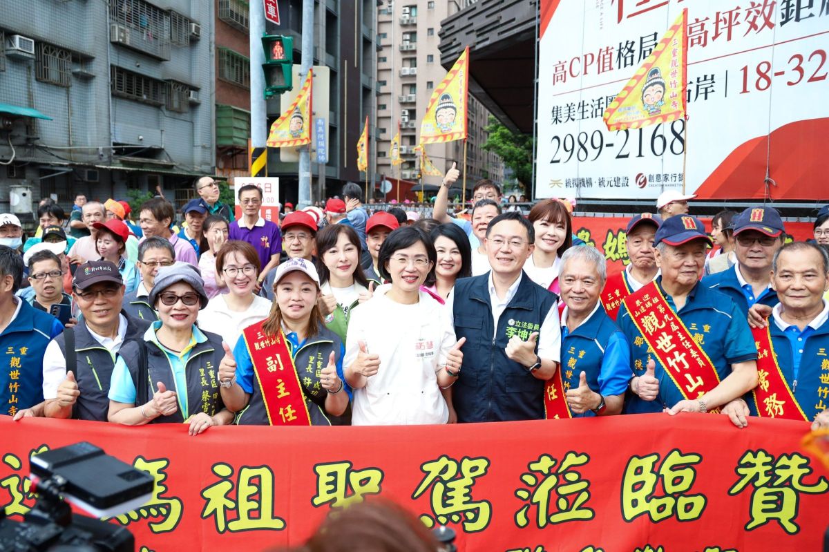 迎山邊媽祖獲鄉親力挺　蘇巧慧回應李四川民調質疑