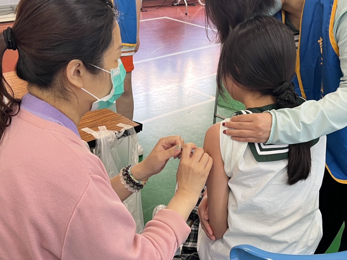 把握防癌黃金期　衛生局籲國八生速接種HPV疫苗