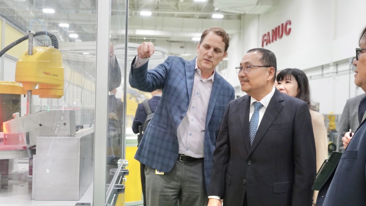 侯友宜訪FANUC與上銀　拓展新北北美產業商機