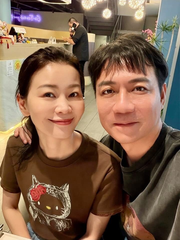 圖／陳隨意和謝宜君結婚28年。（翻攝陳隨意臉書）