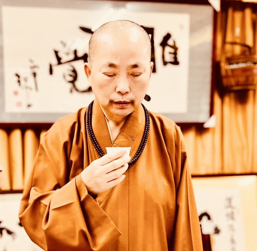 圖／台灣禪茶學會理事長蓮懺禪師。（主辦單位提供）
