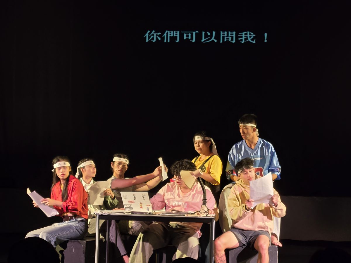 圖/現場戲劇畫面。(金山高中提供)