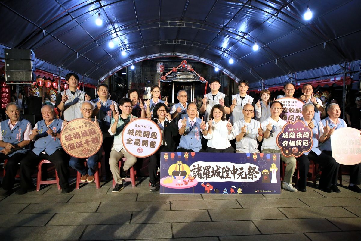 全台首見！嘉義城隍中元祭管樂奏響城隍信仰