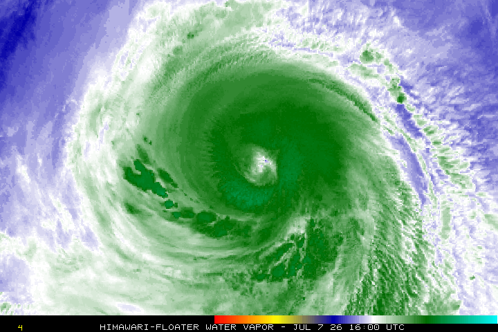 圖/吳德榮提醒,巴威來者不善。(NOAA)