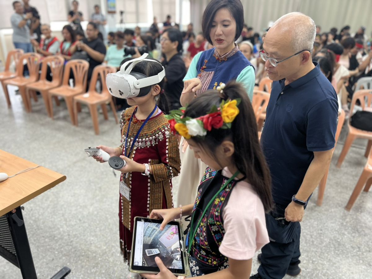 新北原民育樂營首導入VR　沉浸學族語走讀原鄉部落