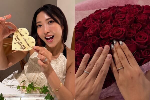 圖／水川菫無預警宣布結婚，老公罕見露面。（攝自mizukawasumireworld）