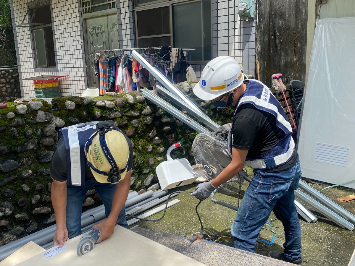 圖／根基「繕循環」走遍全台，已暖心修繕150個弱勢家庭與社區公益據點。（冠德集團提供）