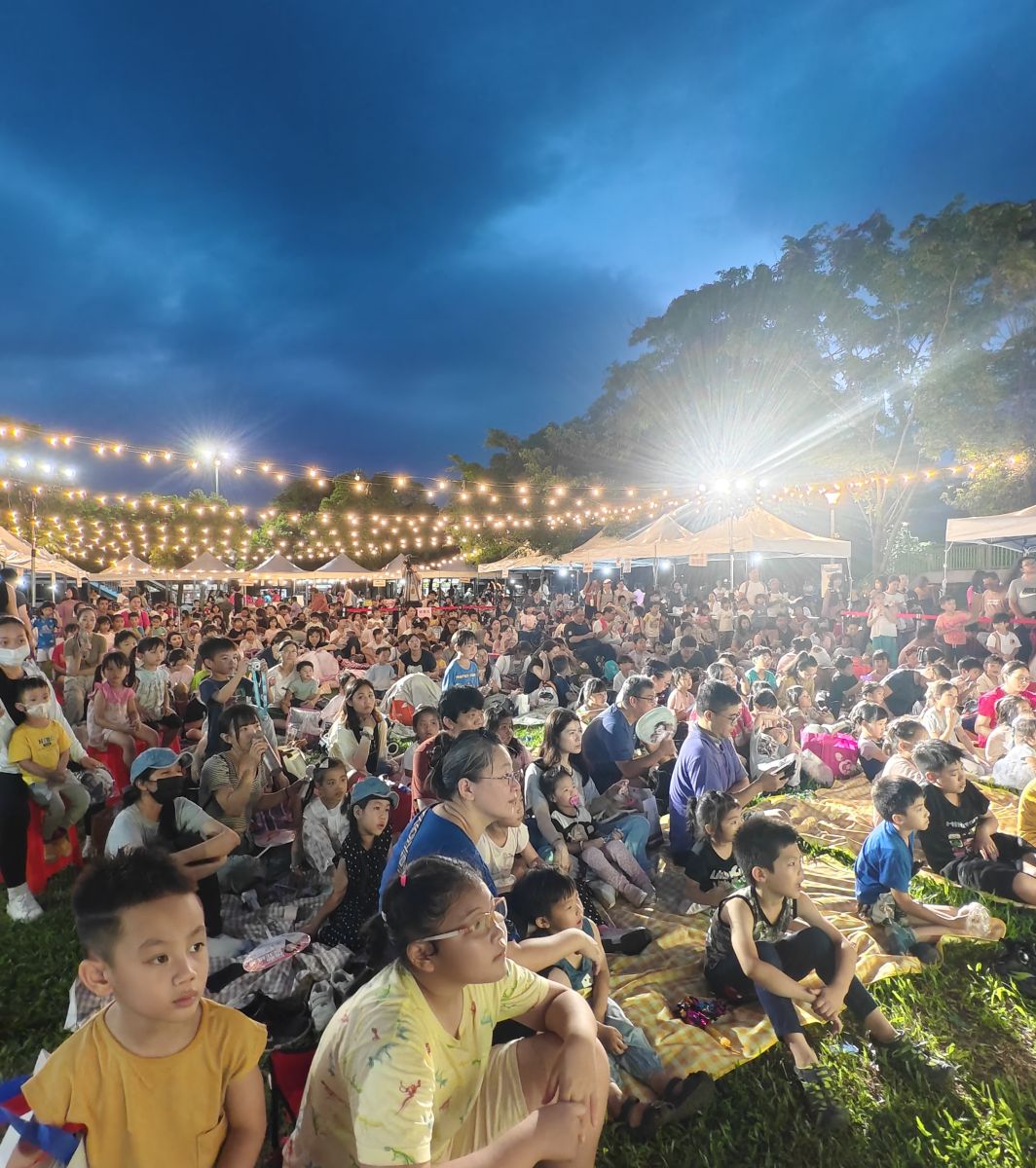 圖／滿滿人潮同樂五股。（五股區公所提供）