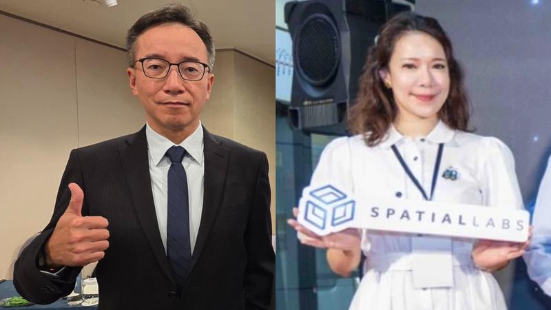 宏碁營運長高樹國以及圖／資深總監許德箴遭爆婚外情。（TVBS）