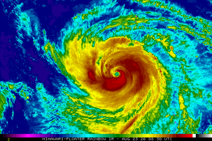 圖／沙德爾颱風預估將維持中颱強度西進。（翻攝NOAA）
