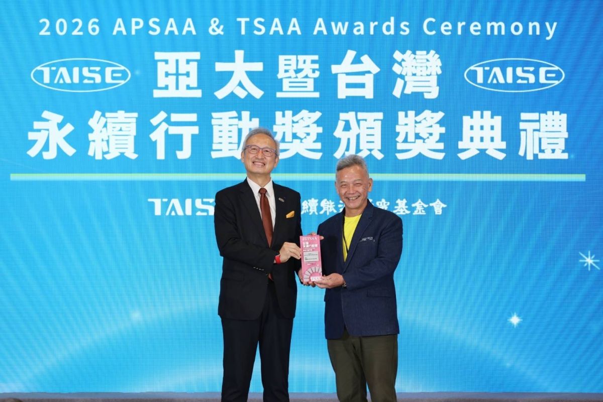圖／沈中元說，東海大學與游榮吉教育基金會已連續兩年合作，從「玩聚學習」發展。（東海大學提供）