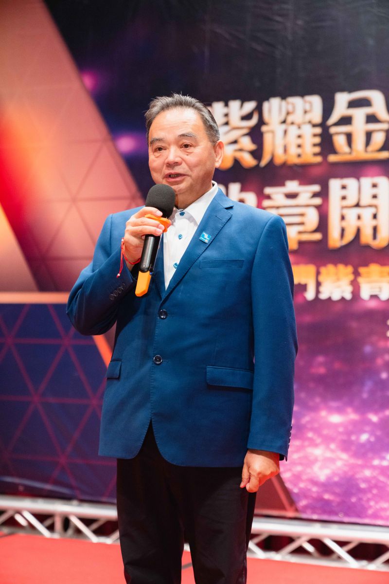 圖/金門紫青國際商會創會會長潘欽章熱心地方事務,為公共事務付出不遺餘力。(金門紫青國際商會提供)