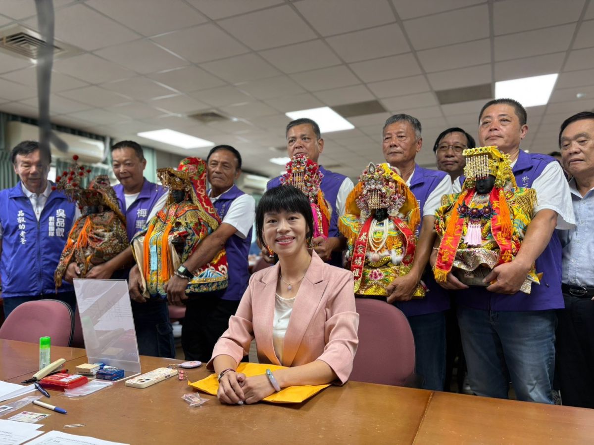 吳品叡登記參選嘉義縣長　5尊媽祖同行守護嘉義展現決心 - 台北郵報 | The Taipei Post