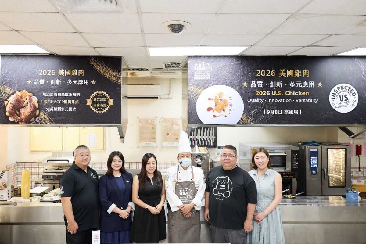 美國雞肉「品質、創新、多元應用」　廚師講座三城巡迴