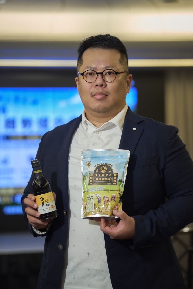 圖／南畝王執行長林宗富指出，國產大豆種植面積穩定成長。