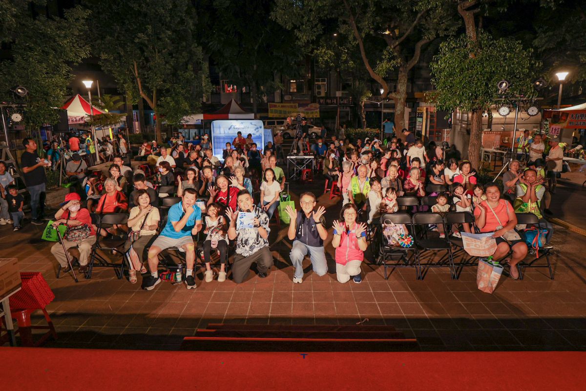 圖/大同區大稻埕公園演出,展現客家藝文多元魅力。