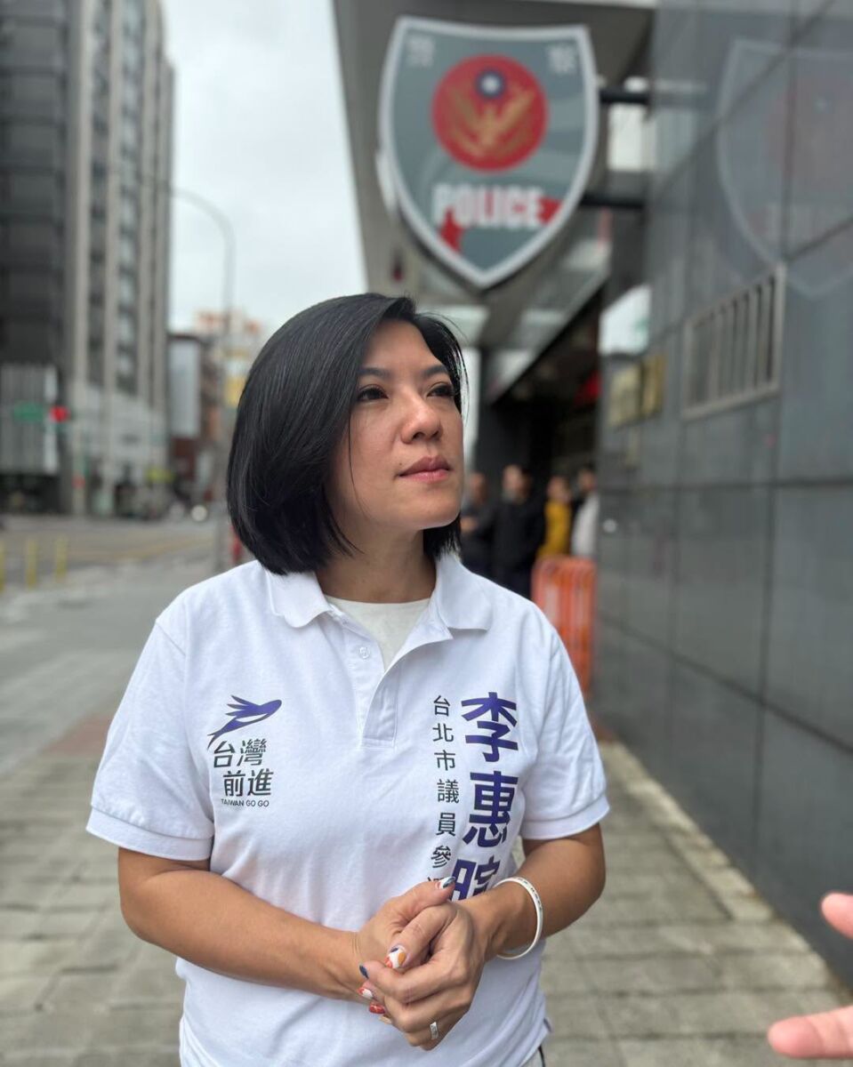圖／小民參政歐巴桑聯盟台北市議員第4選區（中山區、大同區）候選人李惠暄律師