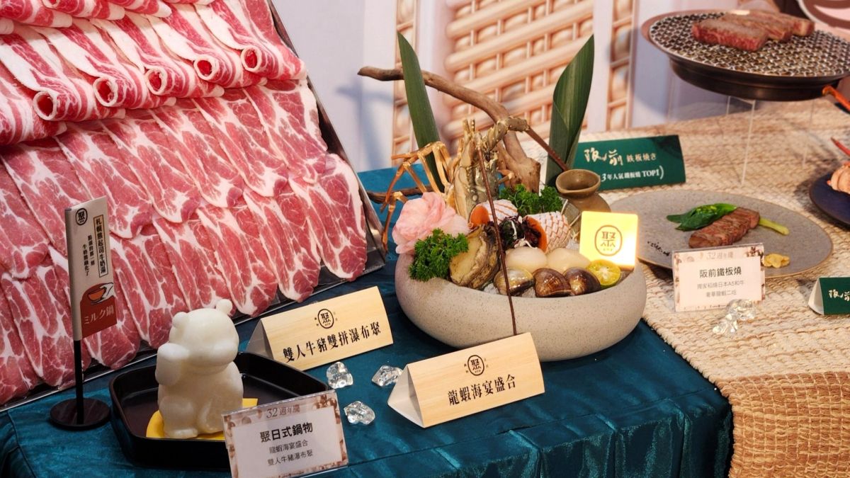 圖／大葉高島屋，新加入王品集團旗下阪前鐵板燒、聚 日式鍋物，持續豐富館內餐飲版圖。（大葉高島屋提供）